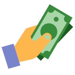 cash betalen